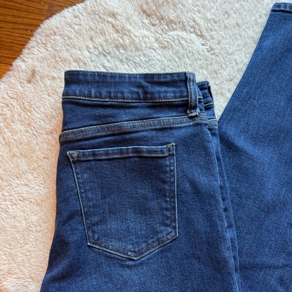 Quince Bella Stretch Straight Jeans in Dark Wash - Picture 10 of 13